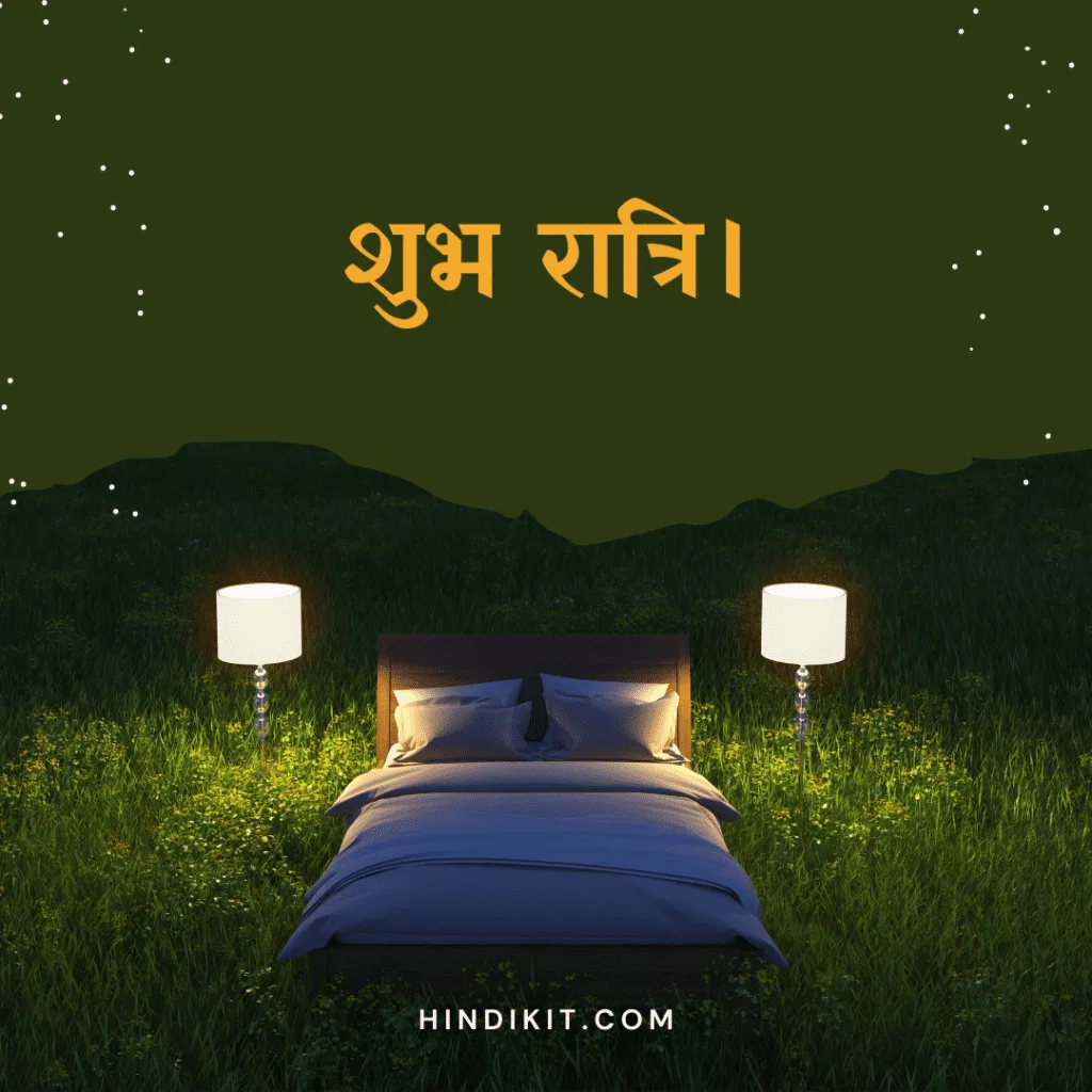 Good night quotes in Hindi 2 Good night quotes in Hindi