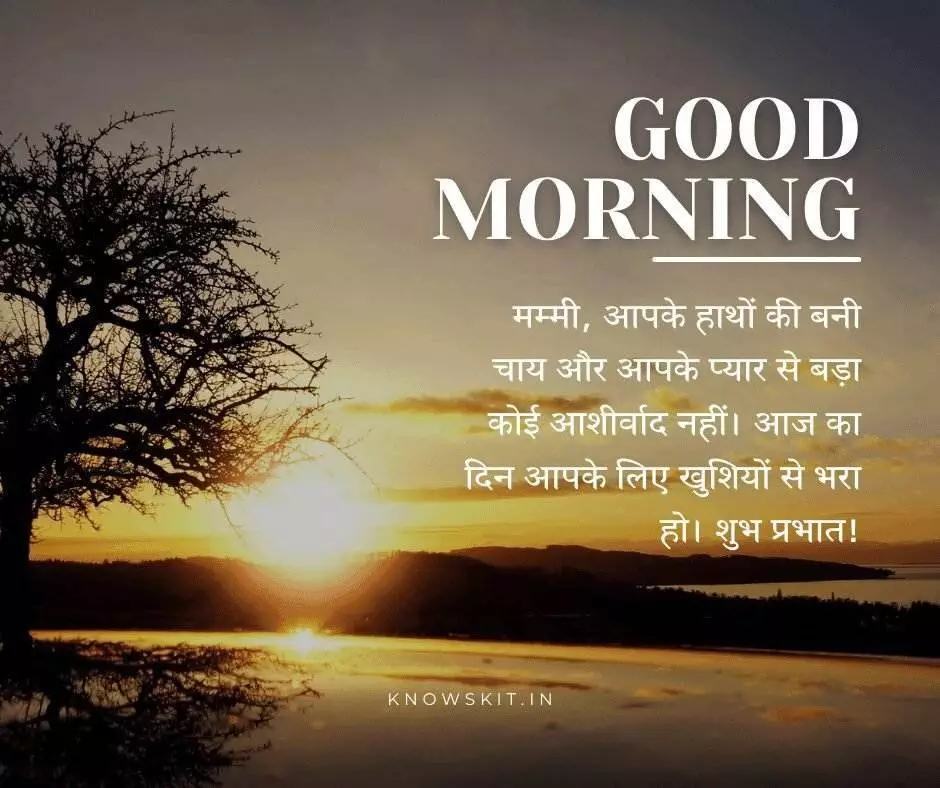 Good morning wishes in Hindi 1 Good morning wishes in Hindi