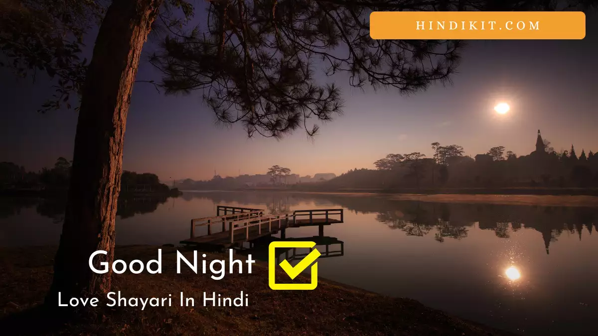 Good night love Shayari in Hindi Good night love Shayari in Hindi